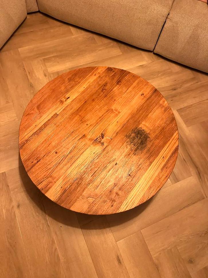 HK Living Salontafel - Loods 5 - teakhout, Huis en Inrichting, Tafels | Salontafels, Gebruikt, Minder dan 50 cm, 50 tot 100 cm