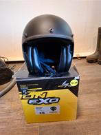 Helm XS Scorpion Belfast motorhelm ZGAN zwart met vizier, Overige merken, XS, Offroadhelm, Ophalen of Verzenden