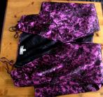 Luxe Zijden WE kamerjas ochtend nachtjapon, maat 38, Kleding | Dames, Pyjama's, Verzenden, Zo goed als nieuw, Maat 38/40 (M)