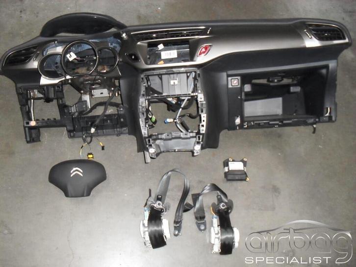 CITROEN C3 DS3 2010-2015 airbag set dashboard gordels module, Auto-onderdelen, Dashboard en Schakelaars, Citroën, Gebruikt, Ophalen of Verzenden