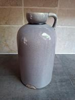 Grijze "Miss Happy Day" brocante kruik., Huis en Inrichting, Ophalen, Overige kleuren, Aardewerk of Porselein, Zo goed als nieuw
