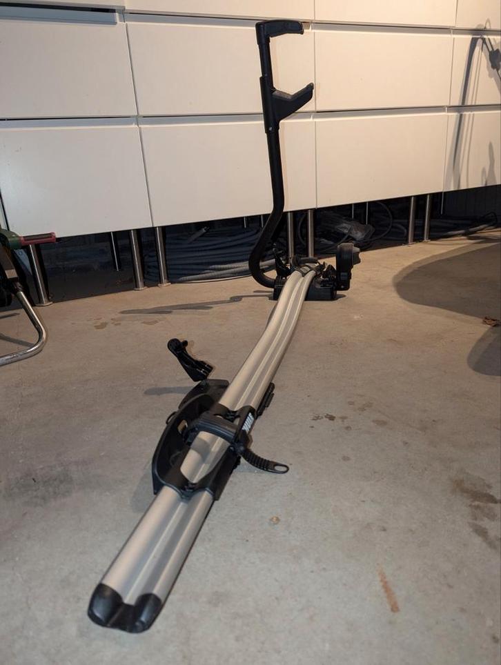 Thule ProRide 591 Dak Fietsendrager, Auto diversen, Fietsendragers, Gebruikt, Dakdrager, 1 fiets, Ophalen