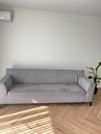 Grijze 3-zits bank, Huis en Inrichting, Banken | Bankstellen, Ophalen, Gebruikt, Driepersoons, 75 tot 100 cm