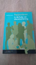 Rapporteren in de hulp- en dienstverlening, Judith ter Horst, Zo goed als nieuw, Alpha, HBO