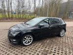 Seat Leon 1.4 TSI ACT 150PK Dsg7 2015 Zwart met nieuwe APK, Auto's, USB, 4 cilinders, 150 pk, Leon
