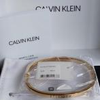 Calvin Klein goudkleurige armband 'Eternity', Ophalen of Verzenden, Nieuw, Goud, Overige materialen