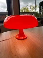Paddenstoel lamp oranje, Ophalen, Zo goed als nieuw, E27 (groot), Led-lamp