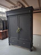 Prachtige gereystjlde zwarte kast xxl, Ophalen of Verzenden, Nieuw