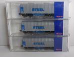 Roco Coilwagens 'Steel' van de ÖBB *Nieuw in OVP* (09), Ophalen, Gelijkstroom, NS, Roco