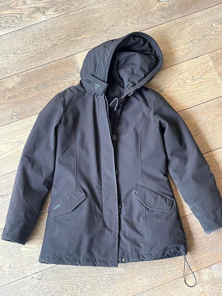 Airforce jas, zwart maat:12, Gebruikt, Meisje, Ophalen of Verzenden, Airforce