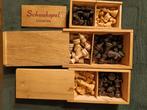 6 Doosjes schaakstukken. Verkocht, Staunton., Staunton., Ophalen of Verzenden, Zo goed als nieuw