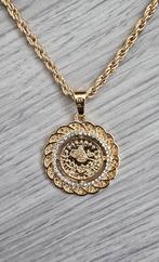 Gouden Osmanlı ketting (verguld), Verzenden, Zo goed als nieuw, Goud, Overige materialen
