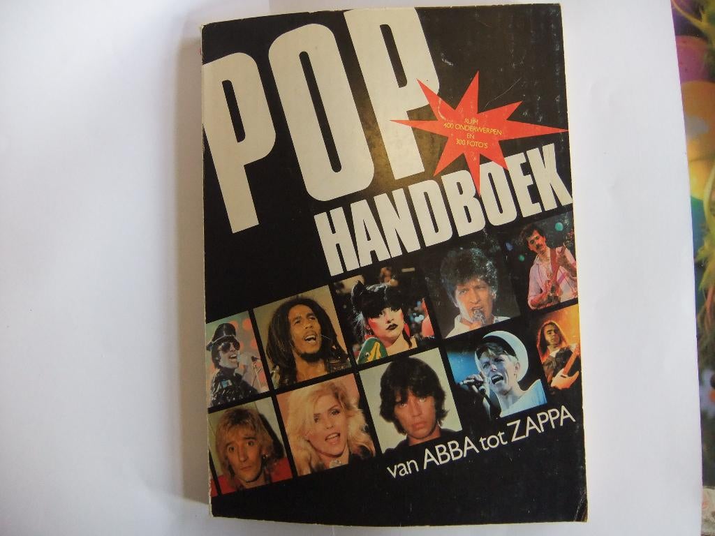 pop handboek van ABBA tot ZAPPA(vb29), Verzenden, Gelezen, Artiest
