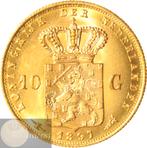 Nederland - Gouden 10 gulden 1897/189_ positiestreep, Koningin Wilhelmina, Losse munt, 10 gulden, Goud