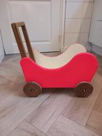 Zelfgemaakte houten poppenwagen, Ophalen, Gebruikt, Duw- of Trekspeelgoed