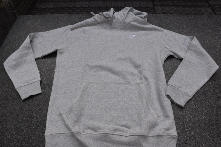 Hoody Gymshark maat L, Kleding | Heren, Truien en Vesten, Zo goed als nieuw, Maat 52/54 (L), Grijs, Ophalen of Verzenden