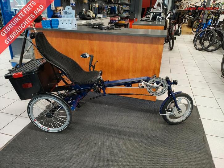 USVA Elektrische Ligfiets voor 1599,- euro, Fietsen en Brommers, Fietsen | Ligfietsen, Gebruikt, Overige merken, Onderstuur, Ophalen