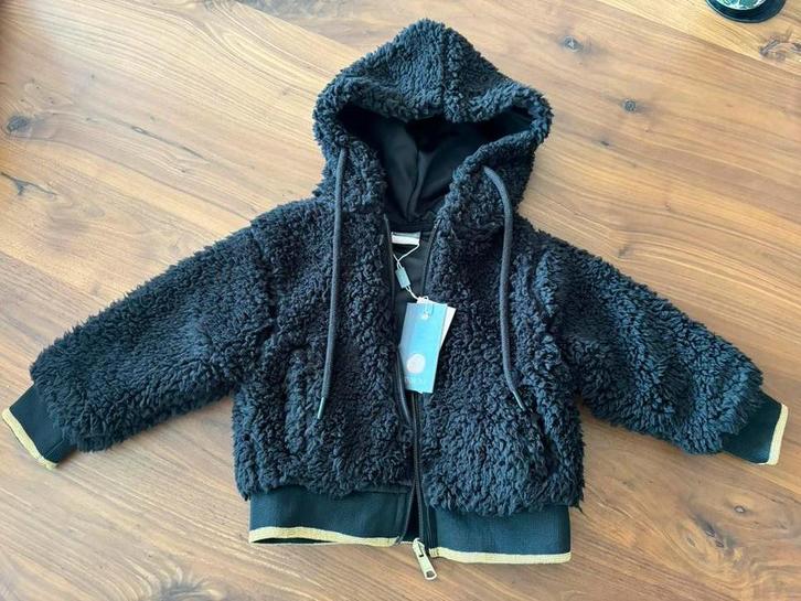 Fluffy, teddy, bont jasje Vinrose maat 86/92 nieuw ! €12,50, Kinderen en Baby's, Babykleding | Maat 86, Nieuw, Jongetje of Meisje