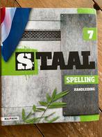 Handleiding Staal Spelling groep 7, Boeken, Schoolboeken, Ophalen of Verzenden, Gelezen, Overige niveaus, Nederlands