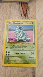 Nidoqueen jungle rare pokemonkaart, Ophalen of Verzenden, Zo goed als nieuw, Losse kaart