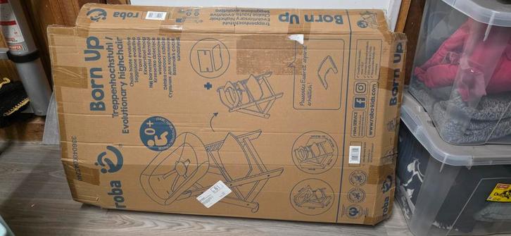 Roba Meegroeistoel - 0 tot 3 jaar, Kinderen en Baby's, Kinderstoelen, Zo goed als nieuw, Meegroeistoel, Gordel(s), Ophalen of Verzenden