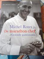 Michel roux j.r.de marathon chef.hardcover., Ophalen, Gelezen, Michel roux j.r., Frankrijk