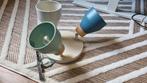 MADE Plafondlamp 3 kleuren (Blauw, Groen, Crèmewit), Huis en Inrichting, Lampen | Plafondlampen, Ophalen of Verzenden, Zo goed als nieuw