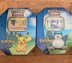 Pokémon TCG - Pokémon GO Gift Tin set van 2 bundel *SEALED*, Ophalen of Verzenden, Nieuw, Foil