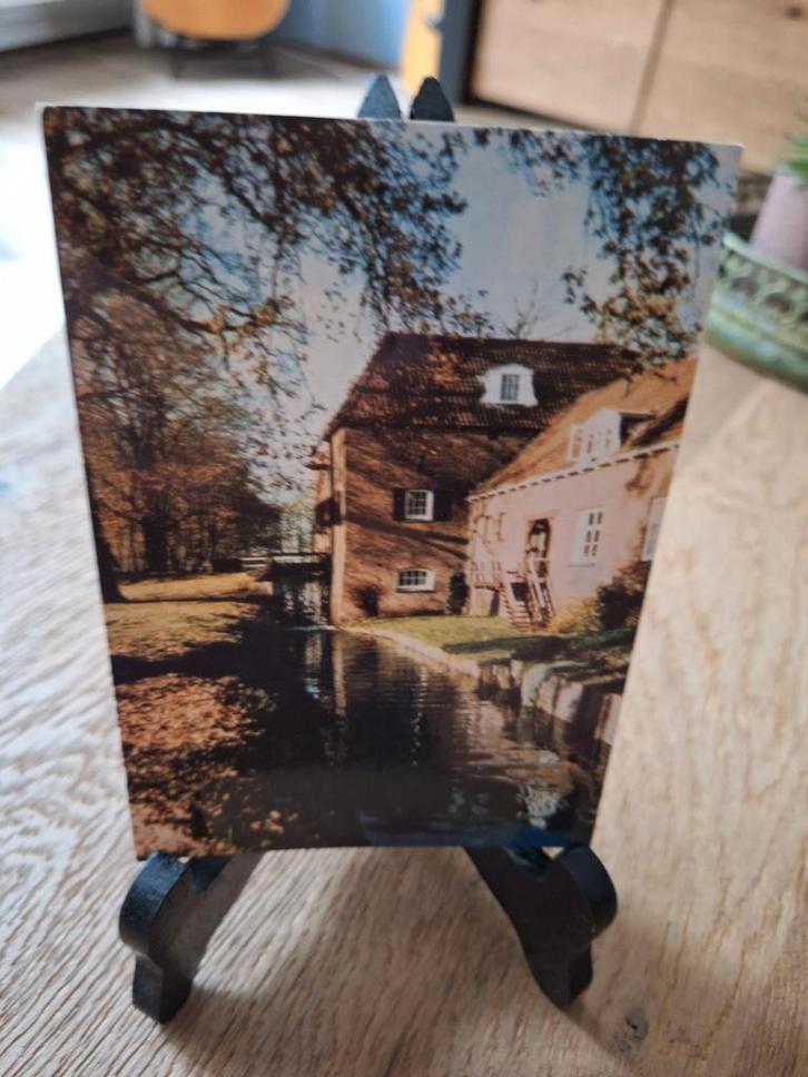 Vintage Ansichtkaart De Cannenburger Watermolen Vaassen, Verzamelen, Ansichtkaarten | Nederland, Ophalen of Verzenden