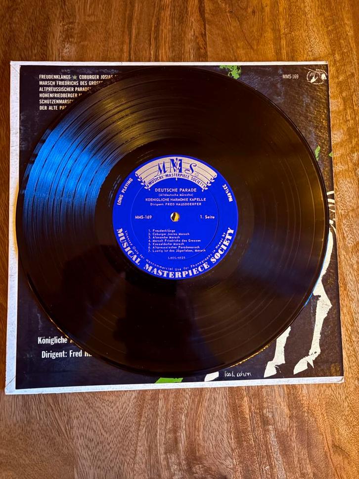 Deutsche Parade - Harmonie Kapelle LP, Cd's en Dvd's, Vinyl | Klassiek, Gebruikt, Modernisme tot heden, Orkest of Ballet, 12 inch