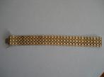 vintage brede armband sieraden, Ophalen, Gebruikt, Goud, Overige materialen