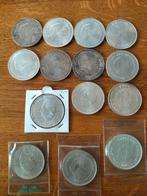 14 zilveren Juliana tientjes(1970/1973), Postzegels en Munten, Ophalen of Verzenden, Koningin Juliana, 10 gulden