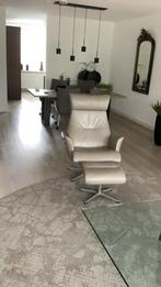 Fauteuil, Ophalen, Zo goed als nieuw, Leer, Modern