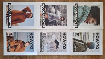 Wooladdicts 3 patronenboeken met 3 werkbeschrijving boeken beschikbaar voor biedingen