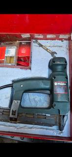 Oude metabo goedwerkende tacker, Doe-het-zelf en Verbouw, Gereedschap | Overige machines, Ophalen of Verzenden, Gebruikt