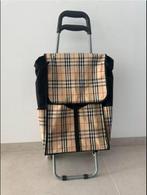 Boodschappentrolley, Gebruikt, Beige, Ophalen of Verzenden, 60 tot 80 cm
