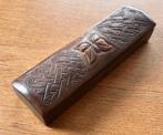 Houten Doos met Vlinder Motief - Indonesië - 28cm - Ant, Verzenden