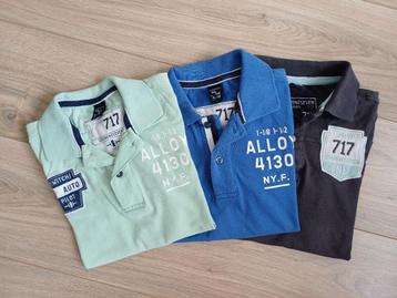 Sevenoneseven/ 717 polo's, maat 134-140, 3 stuks beschikbaar voor biedingen