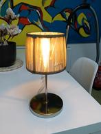 Tafellamp met stoffen kap, Ophalen of Verzenden, Gebruikt, Minder dan 50 cm