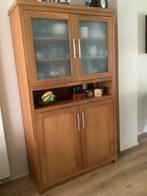 Mooie eiken zware kast, Ophalen, Zo goed als nieuw, 25 tot 50 cm