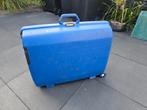 Samsonite koffer paars/blauw, Sieraden, Tassen en Uiterlijk, Koffers, Ophalen, Gebruikt, Hard kunststof, 70 cm of meer