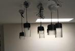 Hanglampen (glas/metaal), 5 stuks, nieuw!, Minder dan 50 cm, Nieuw, Ophalen, Glas