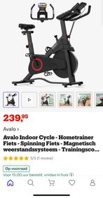 Avalo Indoor Cycle - Hometrainer Fiets - Spinning Fiets, Ophalen, Nieuw, Benen