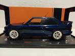 BMW M3 E30  metallic blue 1989 IXO 1:18 KRD, Hobby en Vrije tijd, Modelauto's | 1:18, Ophalen of Verzenden, Zo goed als nieuw