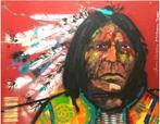 GEZOCHT: Espen Greger Hagen - Indianen portretten, Antiek en Kunst, Ophalen of Verzenden