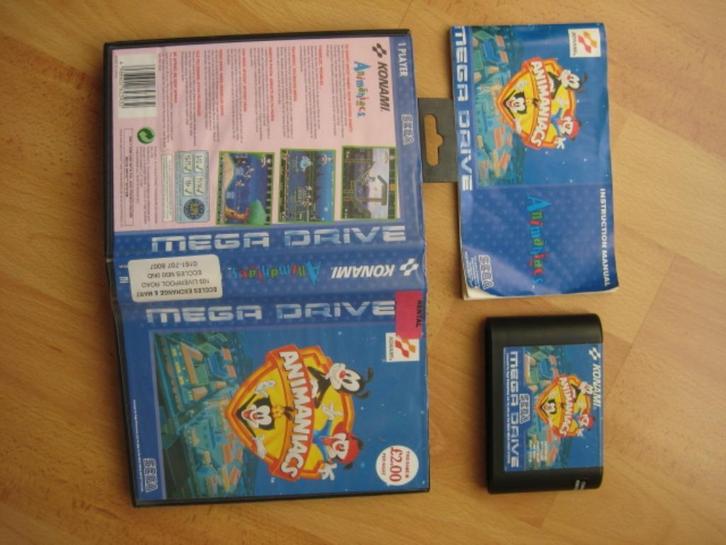 Animaniacs Sega Mega Drive Megadrive, Spelcomputers en Games, Games | Sega, Mega Drive, Platform, 1 speler, Vanaf 3 jaar, Ophalen of Verzenden