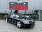 Audi A8 4.2 FSI V8 Quattro Lang Aut Leder Navi Xenon Bluetoo, Automaat, Gebruikt, Blauw, Leder