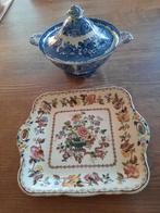 Mason's Ironstone: een terrine en serveerschaal, Keramiek, Ophalen of Verzenden, Overige stijlen, Schaal of Schalen