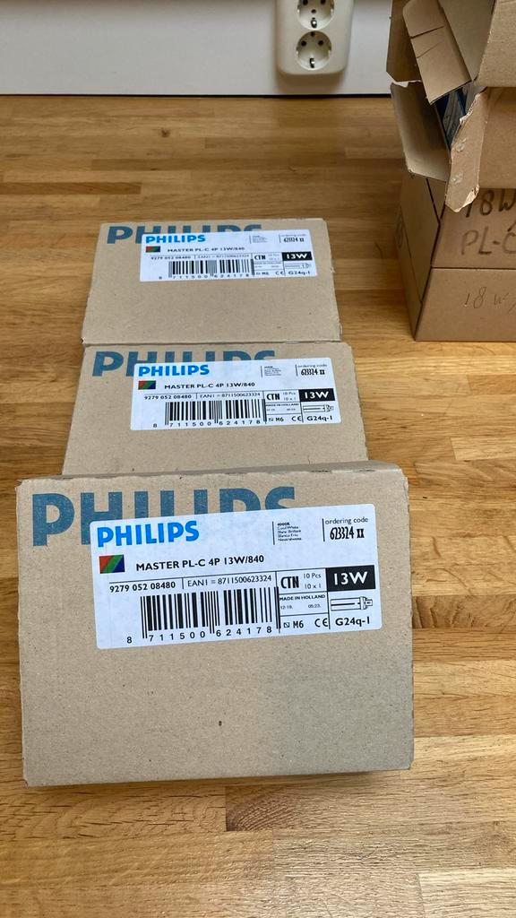 Philips lampen., Huis en Inrichting, Lampen | Spots, Nieuw, Metaal of Aluminium, Ophalen of Verzenden