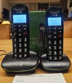 Doro PhoneEasy 110 Duo –Draadloze Senioren telefoonset 2 HS, Ophalen of Verzenden, Zo goed als nieuw, 2 handsets, Stralingsarm